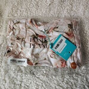 Posh Peanut Floral One-Piece in Cream, Pink, Green